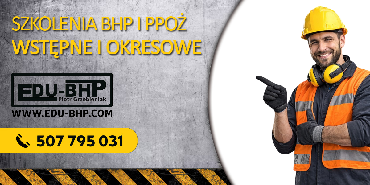 EDU-BHP Słupsk szkolenia wstepne okresowe